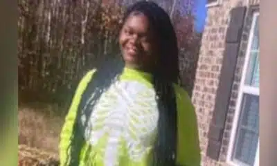 A smiling teenage girl with long black hair wearing a bright green shirt stands outside near — missing teenager Southaven
