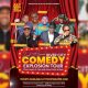 2nd annual river city comedy explosion flier