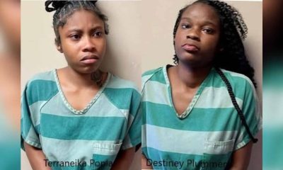 Terraneika Poplar (19, Memphis) and Destiney Plummer (20, Memphis)