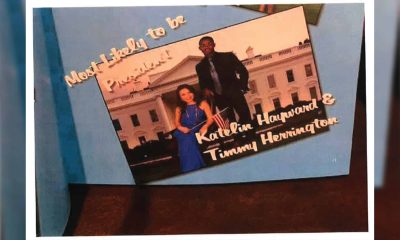 A photo of Tim Herrington's senior class yearbook that his mother provided the Lafayette County Circuit Court.