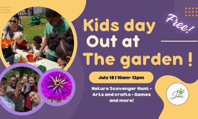 Julie's Garden Kid's Day Out Flier