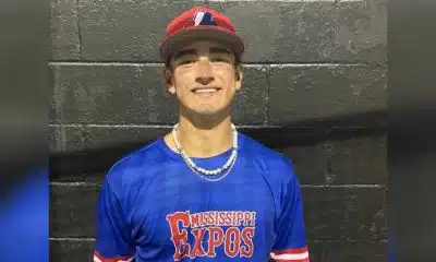Braxton Hartley named Player of the Game for the Mississippi Expos
