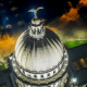 Overhead shot of capital