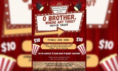 schc july 26 movie night featuring O Brother Where Art Thou?
