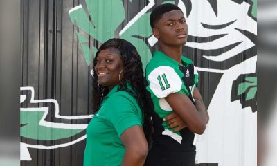 L-R Shalanda Harris and Landon Prentiss: Photo by Richard Miller