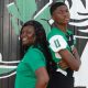 L-R Shalanda Harris and Landon Prentiss: Photo by Richard Miller