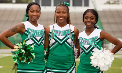L-R Saniyya Brown, Lauren Flagg and Kelie Brown: Photo by Richard Miller