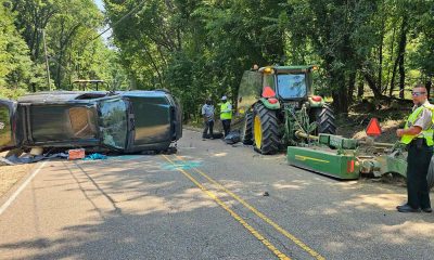 2 vehicle MVC on Dana Road Photo by David Day