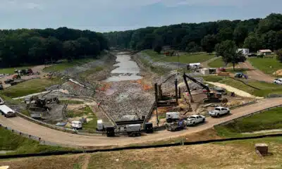 Arkabutla Dam. Image provided by USACE MVK
