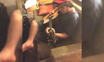 Nick's guitar