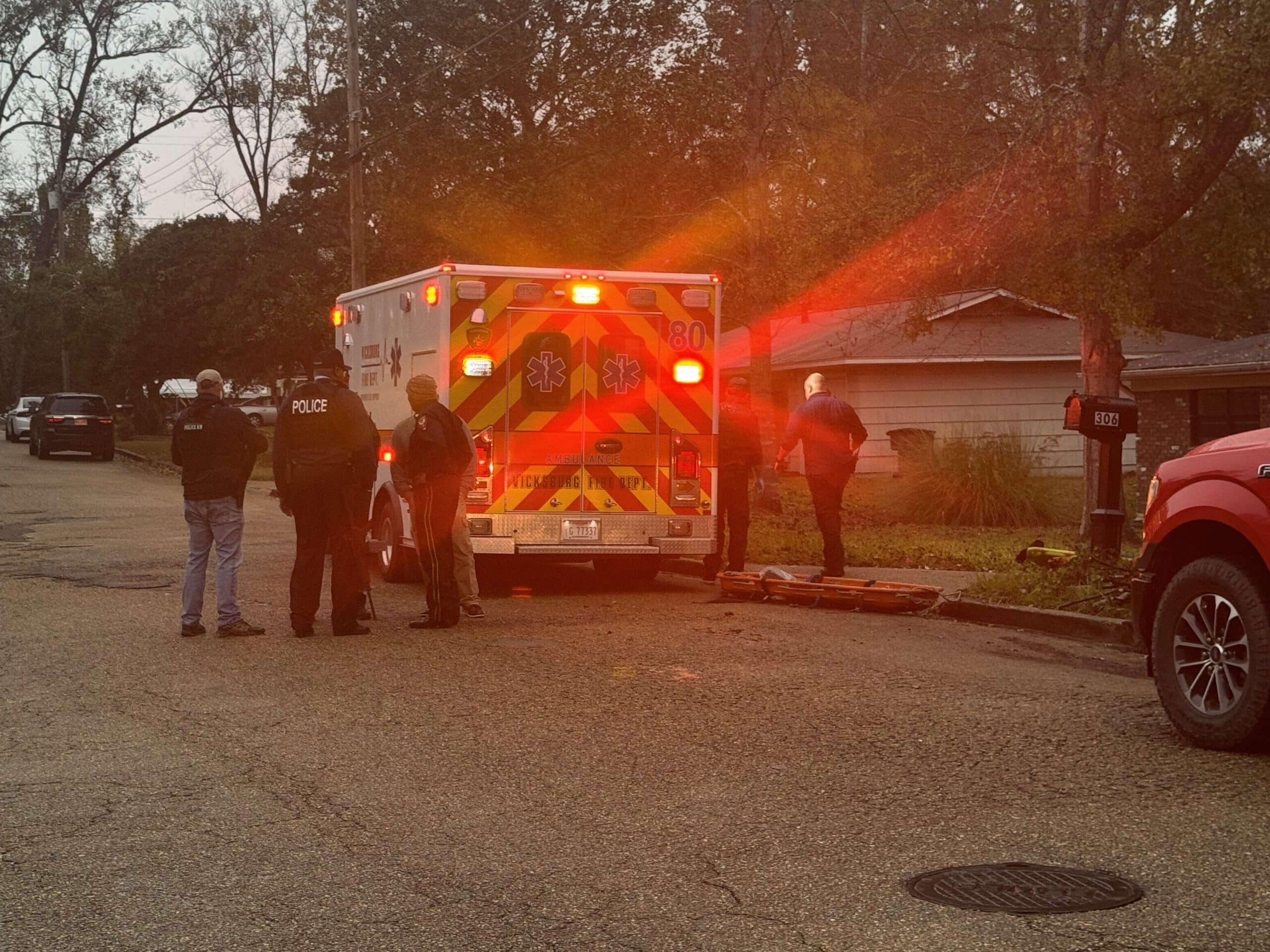 officer-involved shooting Vicksburg