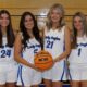 L-R Mia Abdo, Kendall Smith, Marley Bufkin, Sophie Masterson, Audrey Carraway and Lexi Whittington