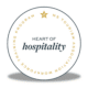 Heart of Hospitality logo, Mississippi Tourism Association