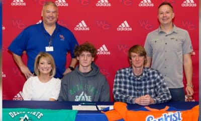 Ashtin Wallace signing day: Photo by Richard Miller