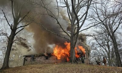 Structure Fire on Gowall Road