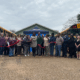 EV Bus ribbon cutting