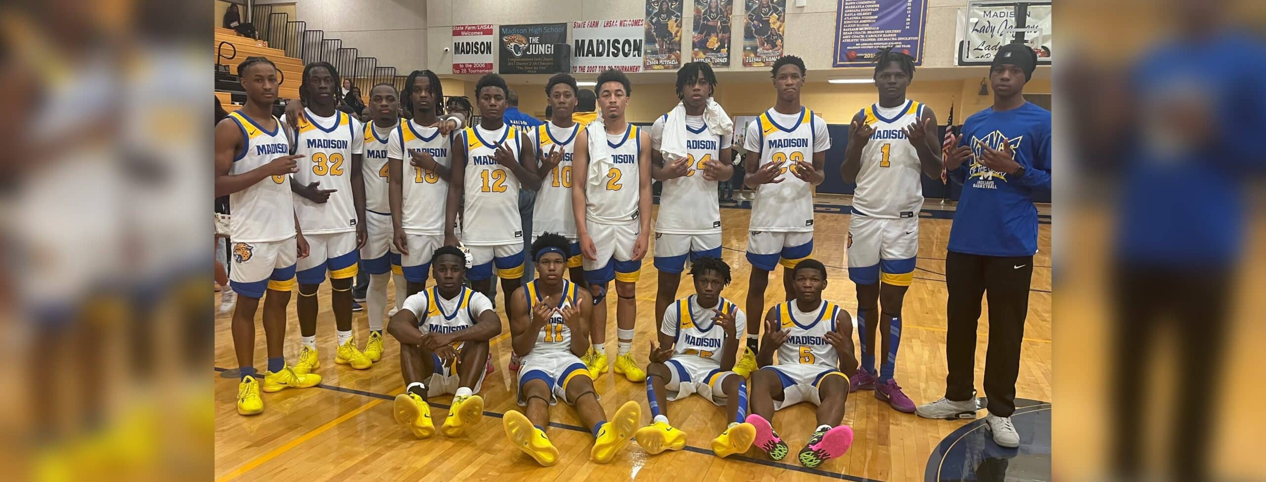 Madison High basketball team