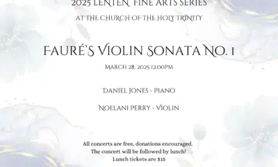 Lenten fine arts series