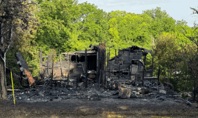 Blaze erupts overnight on Halls Ferry Road