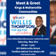 Mayoral cnadidate meet and greet Thompson Kings and Waltersville