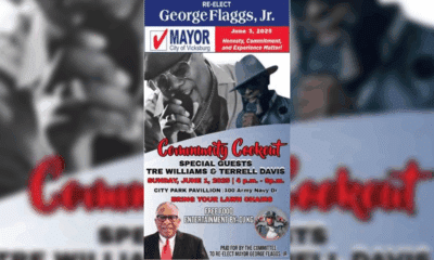 community cook out to re-elect george flaggs