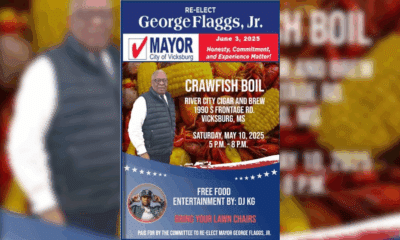 crawfish boil Mayor Flaggs