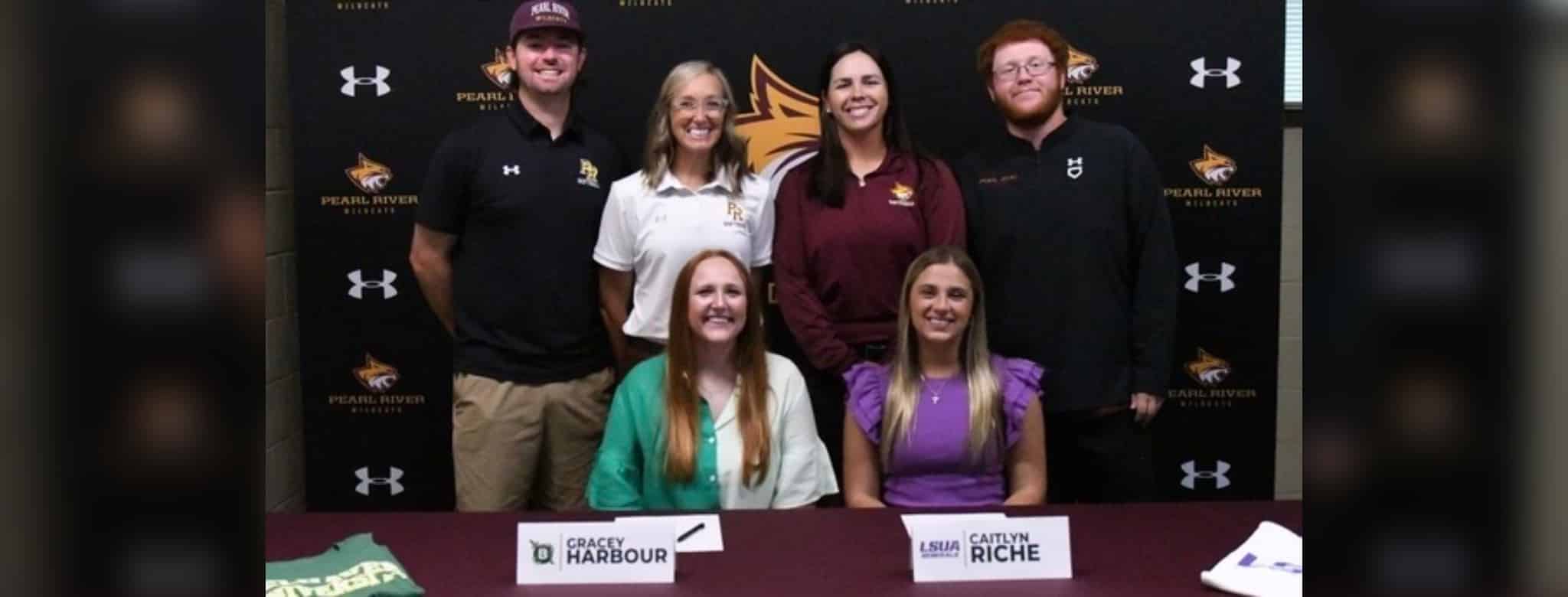 Gracey Harbour and Caitlyn Riche