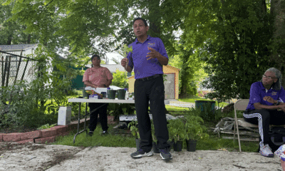 Dr. Dr. Emran Ali garden (Photo Don Hill/Vicksburg Daily News)