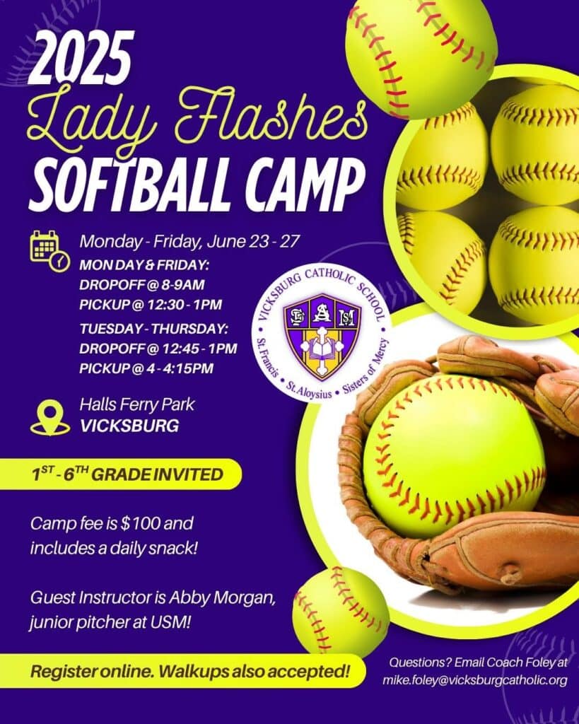 2025 Lady Flashes Softball camp