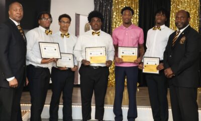 Cameron Nailor, Denver Foster, Xavier Williams, Kristopher Washington and Prince Marshall: Photo by Ced Tillman