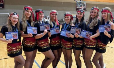 Raigen Smith, Farrell Roberson, Elizabeth Bednar, Olivia Larsen, Hayden Bell, Marley Gibellino, Megan Theriot and Caroline Ponder