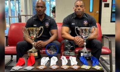 L-R Wayne Smith and Michael Brown