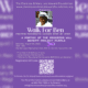 "Walk for Ben" to benefit Project Purple to shine light on pancreatic cancer in the Mississippi Delta