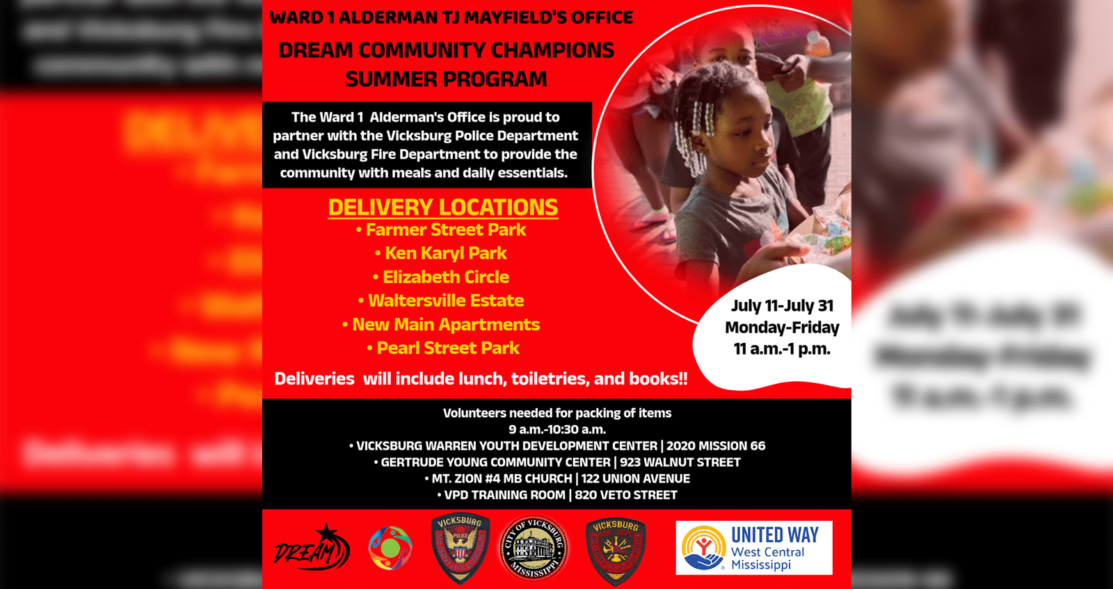 Alderman TJ Mayfield launches summer program to feed youth