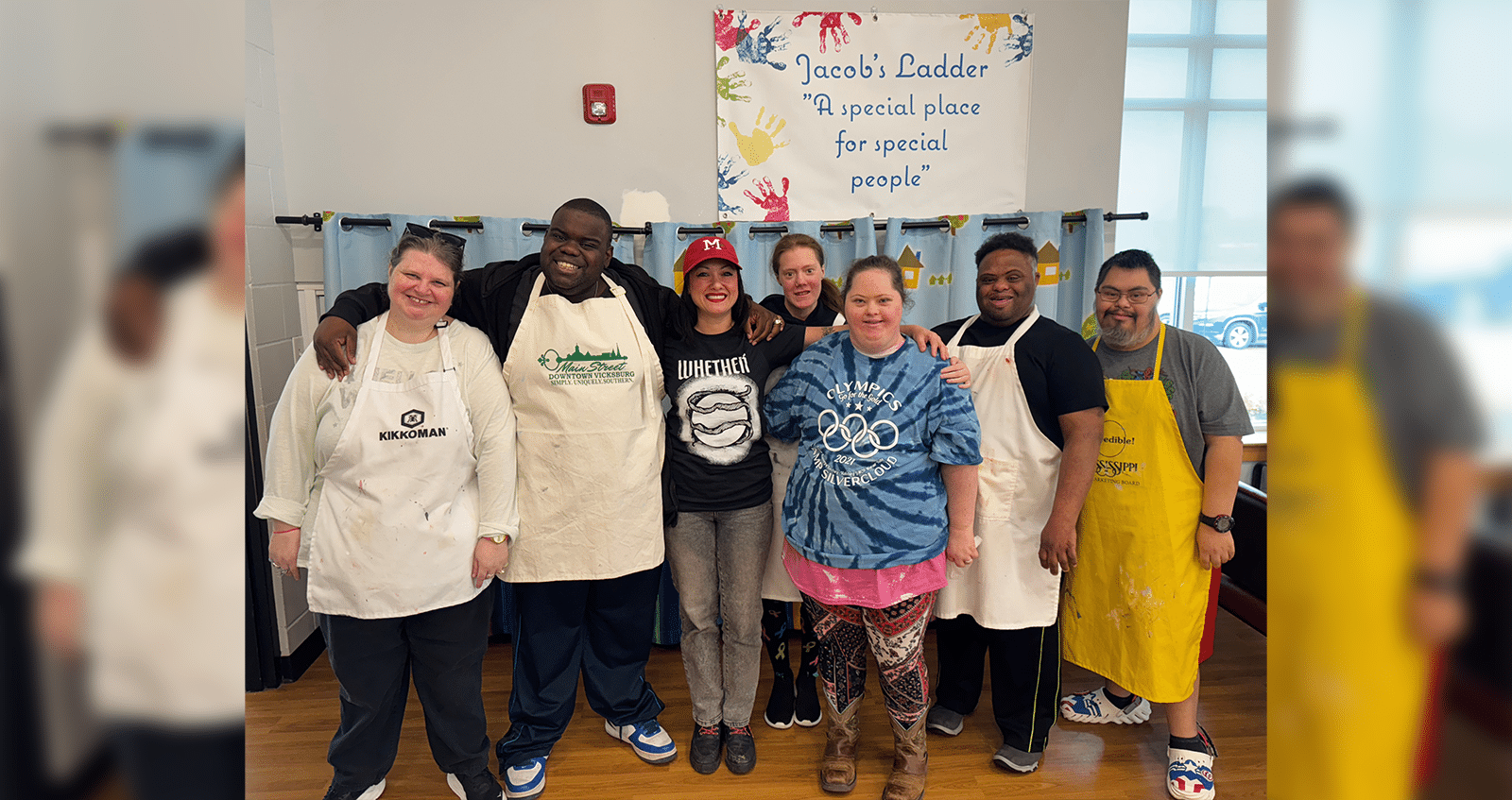 Jena Moulder with Jacob's Ladder Special Olympics