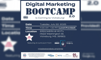 Vicksburg entrepreneurs invited to free AI Marketing Bootcamp