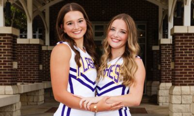L-R Taryn Lusby and Kinley Lott: Photo by Richard Miller
