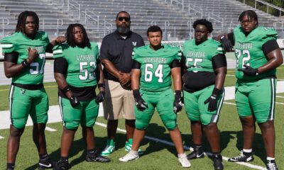 L-R Darius Stamps, Karter Thomas, Andre Bennett, Jaydon Lee, Corey Wilkerson, and Shaun Archer Jr: Photo by Richard Miller