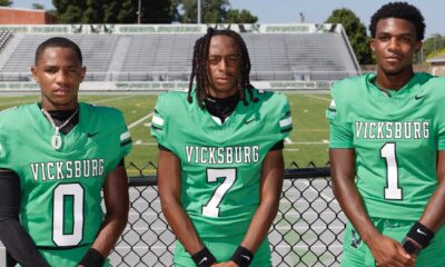 L-R Marquis Knight, Jamikal Maxey, Jadarius Henderson: Photo by Richard Miller