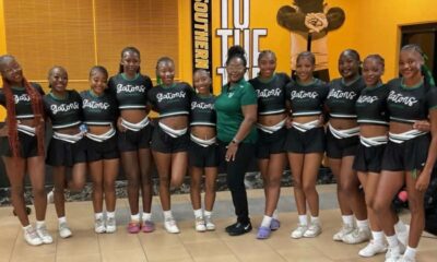 Vicksburg High School Varsity Football Cheerleaders
