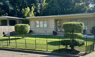 208 John Allen Street as Ward 1 Yard of the Month for August