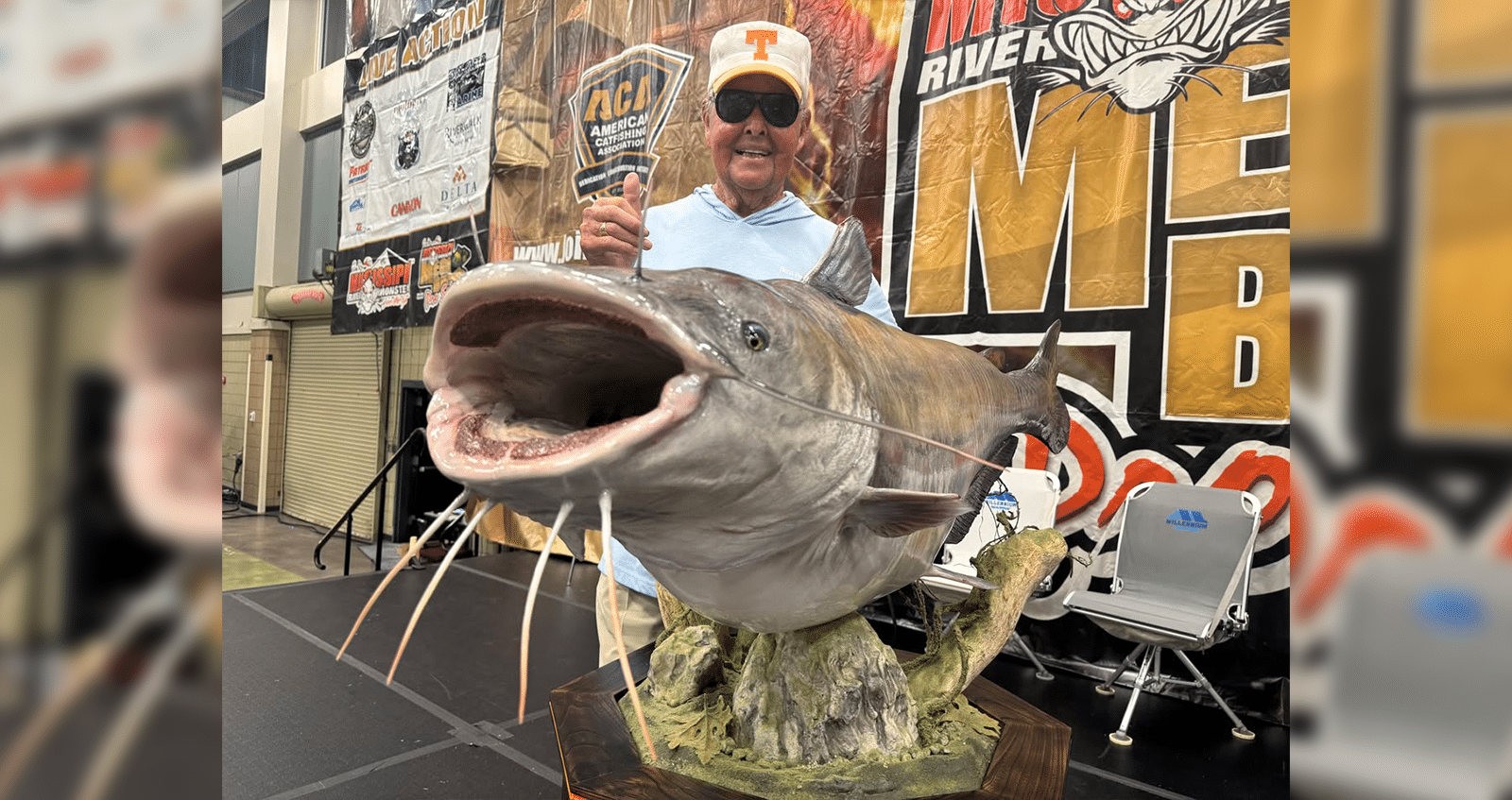 Bill Dance catfish replica