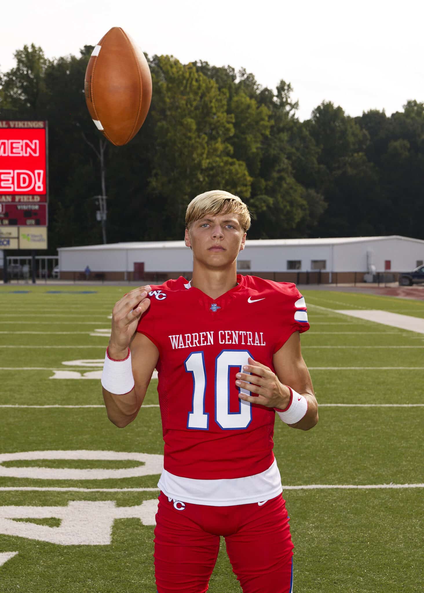 Warren Central quarterback Nash Morgan focused on wins, not offers ...