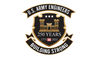 USACE 250 years logo