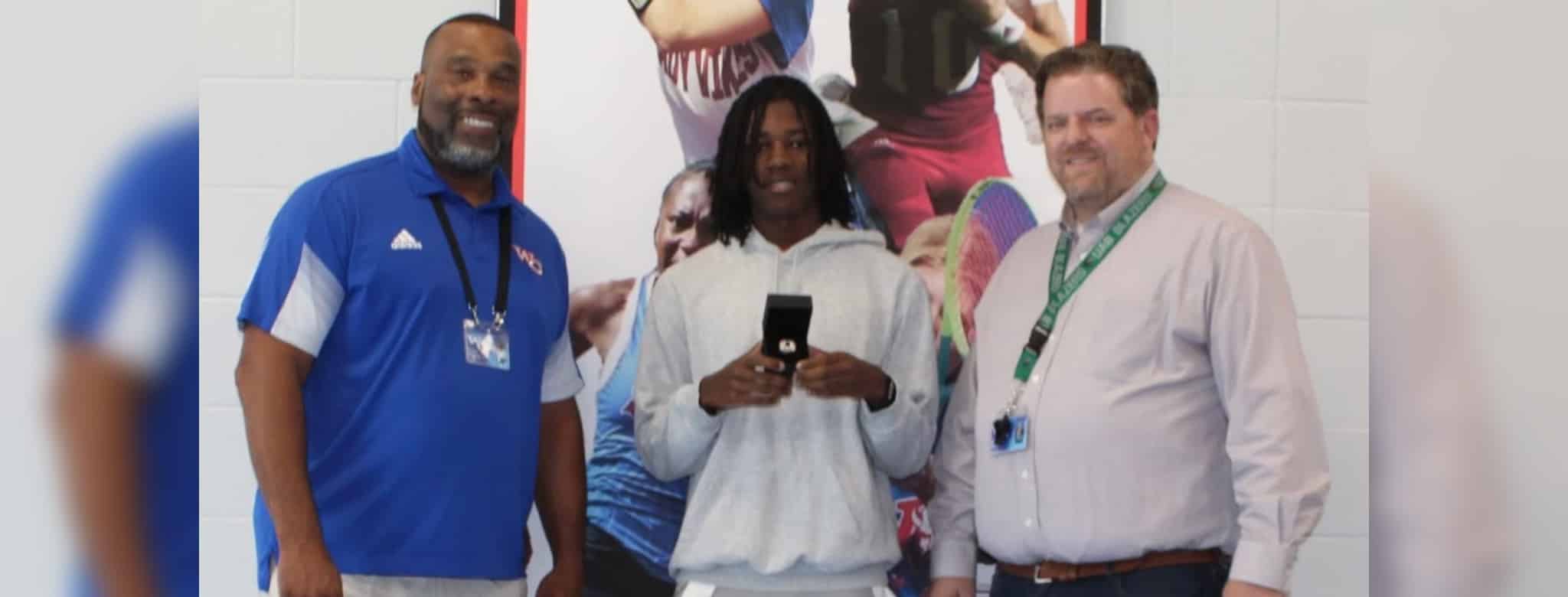 L-R Corey Wilson Sr., Dwight Palmer, and Drew Rainer