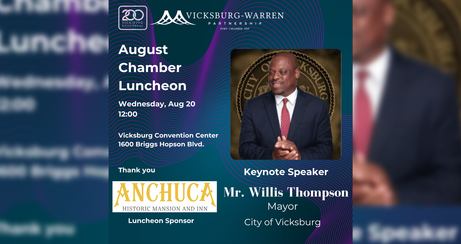 thompson August chamber luncheon