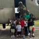 Chinooks land in Vicksburg- Alderwoman Bailey thanks crews, community