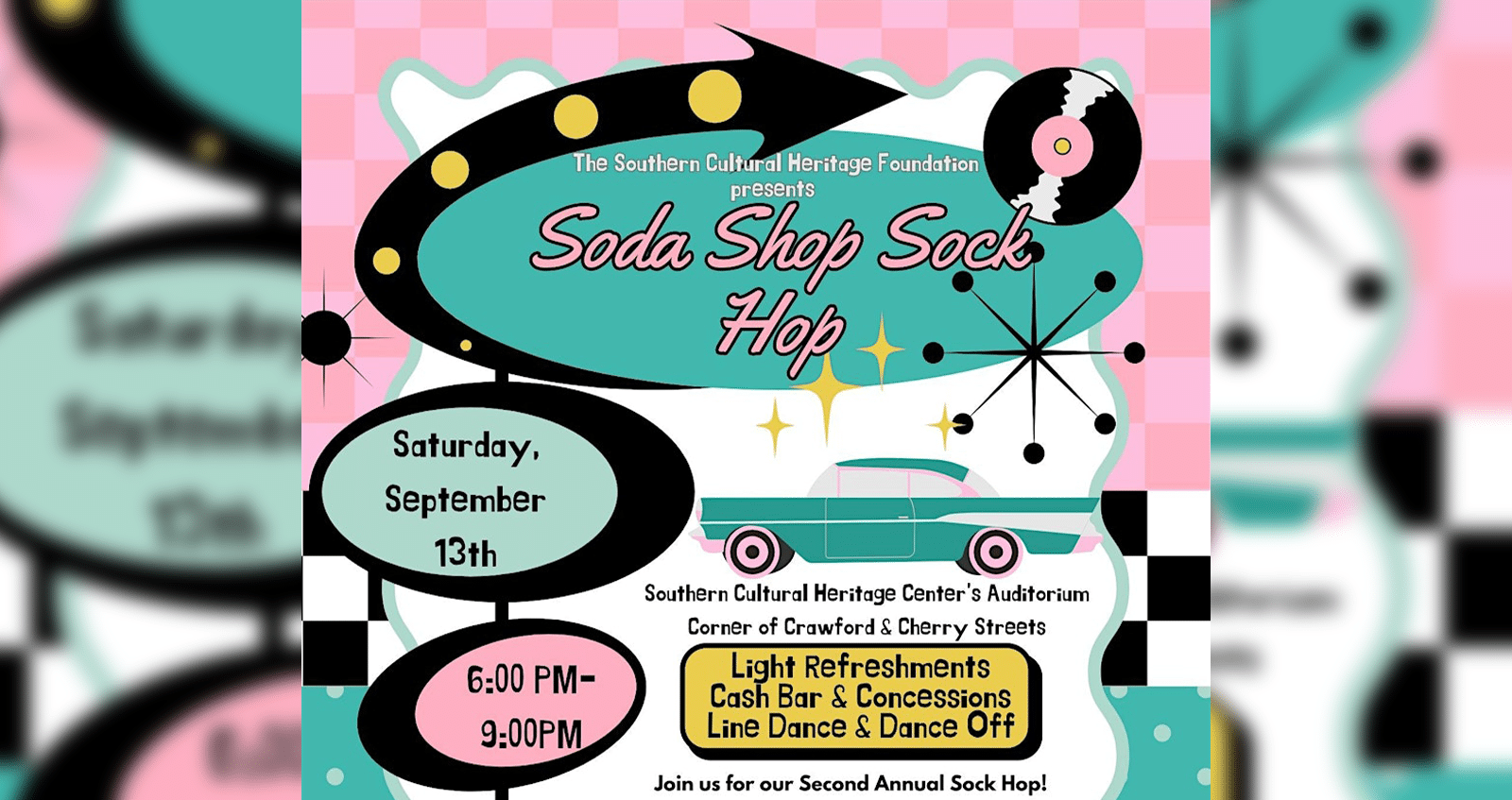 Soda Shop Sock Hop at SCHC