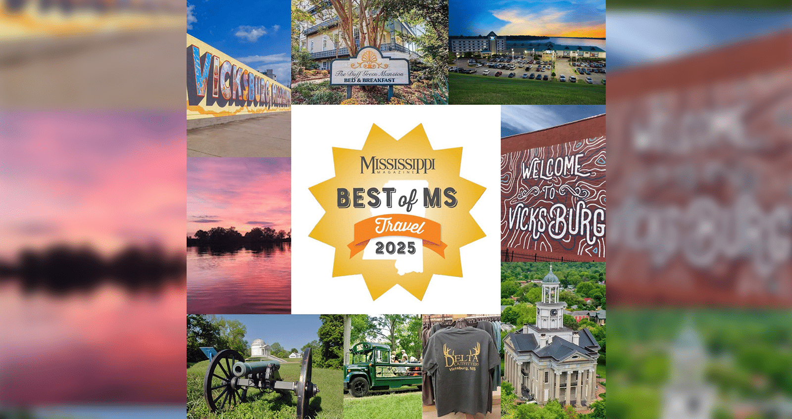 Vicksburg destinations named among Mississippi’s best in 2025 awards