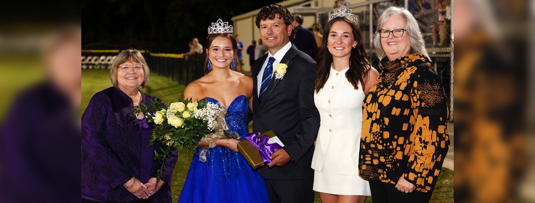 Mary Arledge, Taryn Lusby, Jimbo Lusby, Ryan Hadley Grey, and Dawn Meeks: Photo by Richard Miller